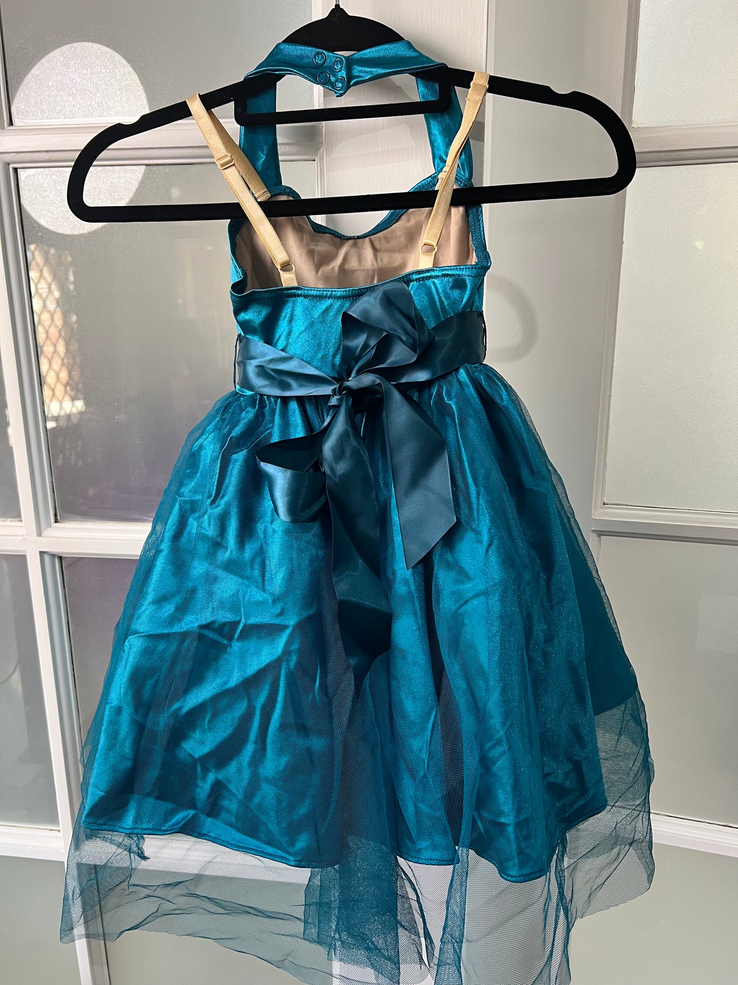 Weissman D9697 - Retro Satin Midi Dress